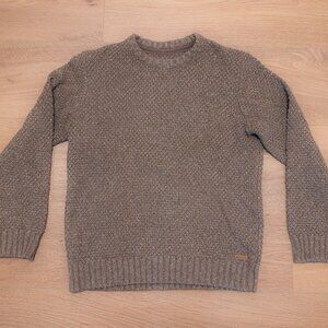 Eddie Bauer Men's Moguler Textured Crew Sweater - Heather Teak (Size M)